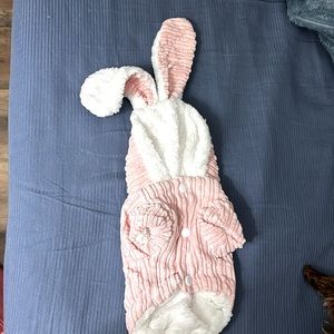 Corduroy hooded doggie coat